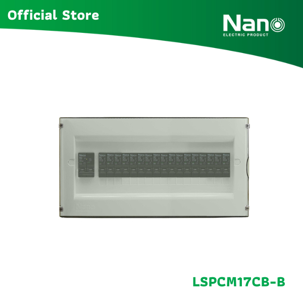 NANO ตู้คอนซูมเมอร์ยูนิต (LS Series-Plug on) MCB + ลูกย่อย 17 ลูก รุ่น ...