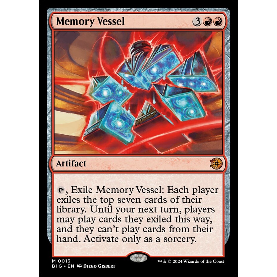 [MTG] Memory Vessel การ์ด Magic The Gathering ของแท้ | Shopee Thailand