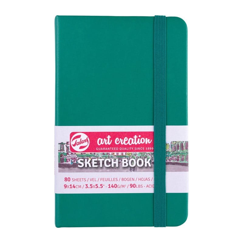 Talens Art Creation Sketch Book 140 Grams 80 Sheets I สมุดสเก็ตช์ปกหนัง ...
