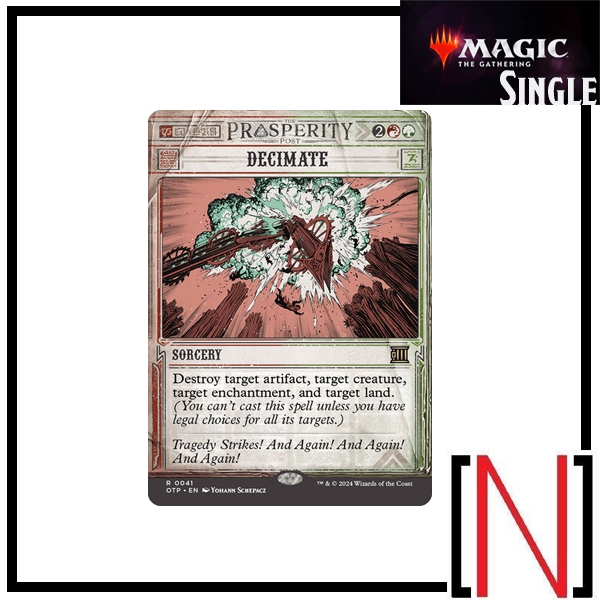 Magic: The Gathering - Decimate (Decimare) | Carta Rara Singles Da Conspiracy (CNS) - MTG