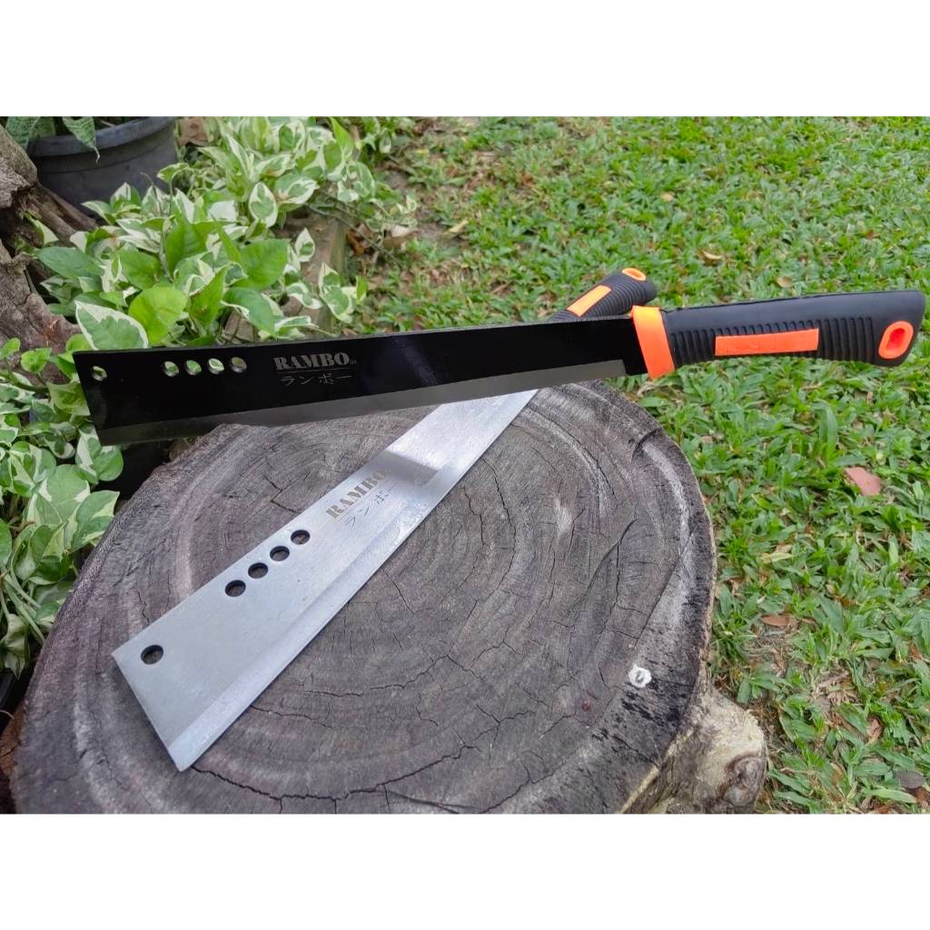 ส่งไว K9 มีดเกษตร RAMBO G1 / มีดพร้าแรมโบ้ / มีดเดินป่า+พร้อมซอง ...