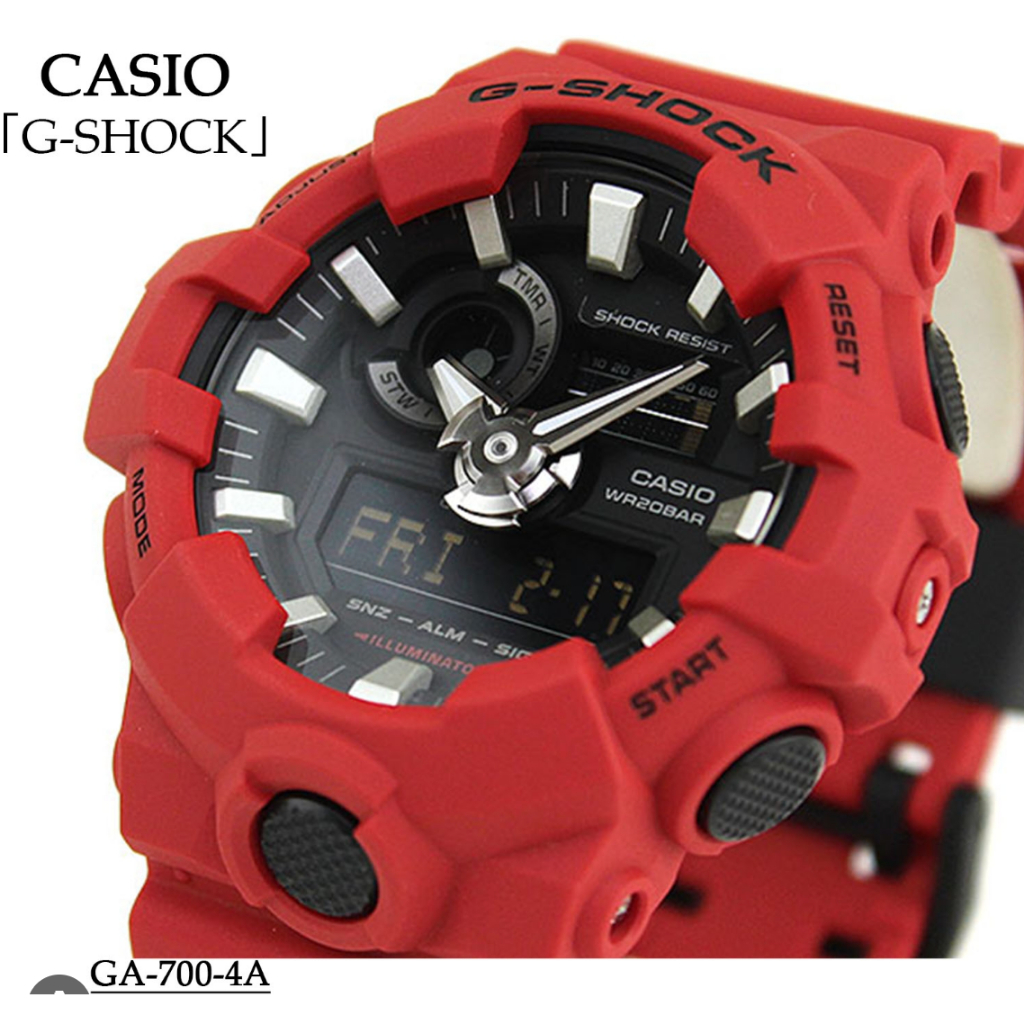 G-SHOCK Casio ของแท้ประกันศูนย์ CMG 1ปี นาฬิกาผู้ชาย รุ่น GA700, GA-700 ...