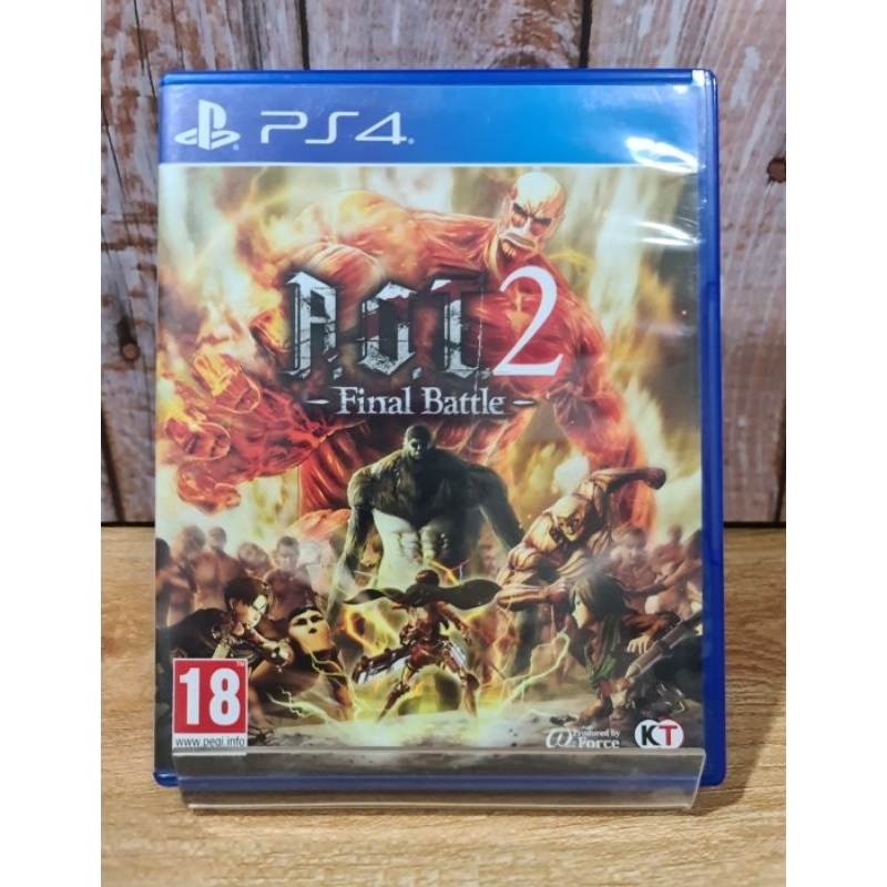 Jogo Attack On Titan 2 Final Battle Ps4 | Jogo de Videogame Playstation Usado 107553163 | enjoei