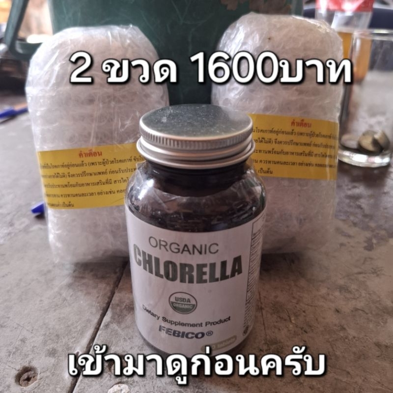 ORGANIC CHLORELLA FEBICO Dietary Supplement Producy | Shopee Thailand