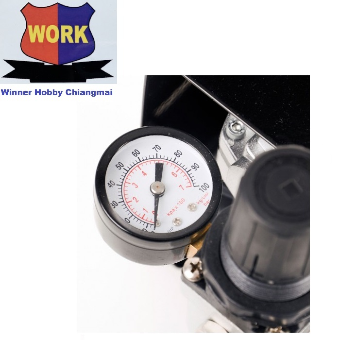 WORK AS-18A Mini Compressor for miniature painters, models and ...
