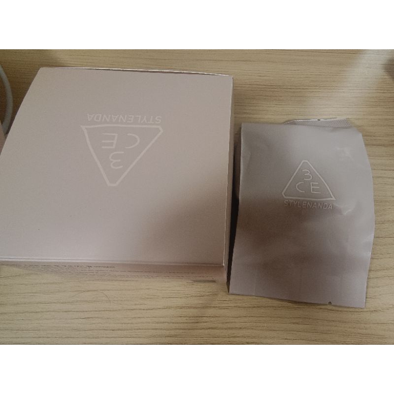 3CE Cushion sofe matte สี 001 warm ivory (refill) หมดอายุปี 2026 ...