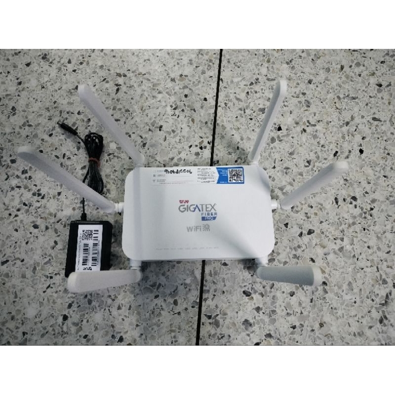 T623L True gigatex fiber pro wifi6 ax4800 เราเตอร์ตัวใหม่ล่าสุดของทรู ...