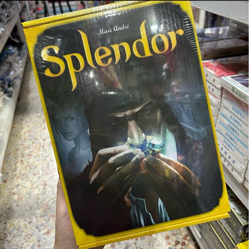 ถูกที่สุด!!! บอร์ดเกม Splendor เกมค้าเพชร (ขนาดกล่องสูง 27.5 cm) เหรียญ ...