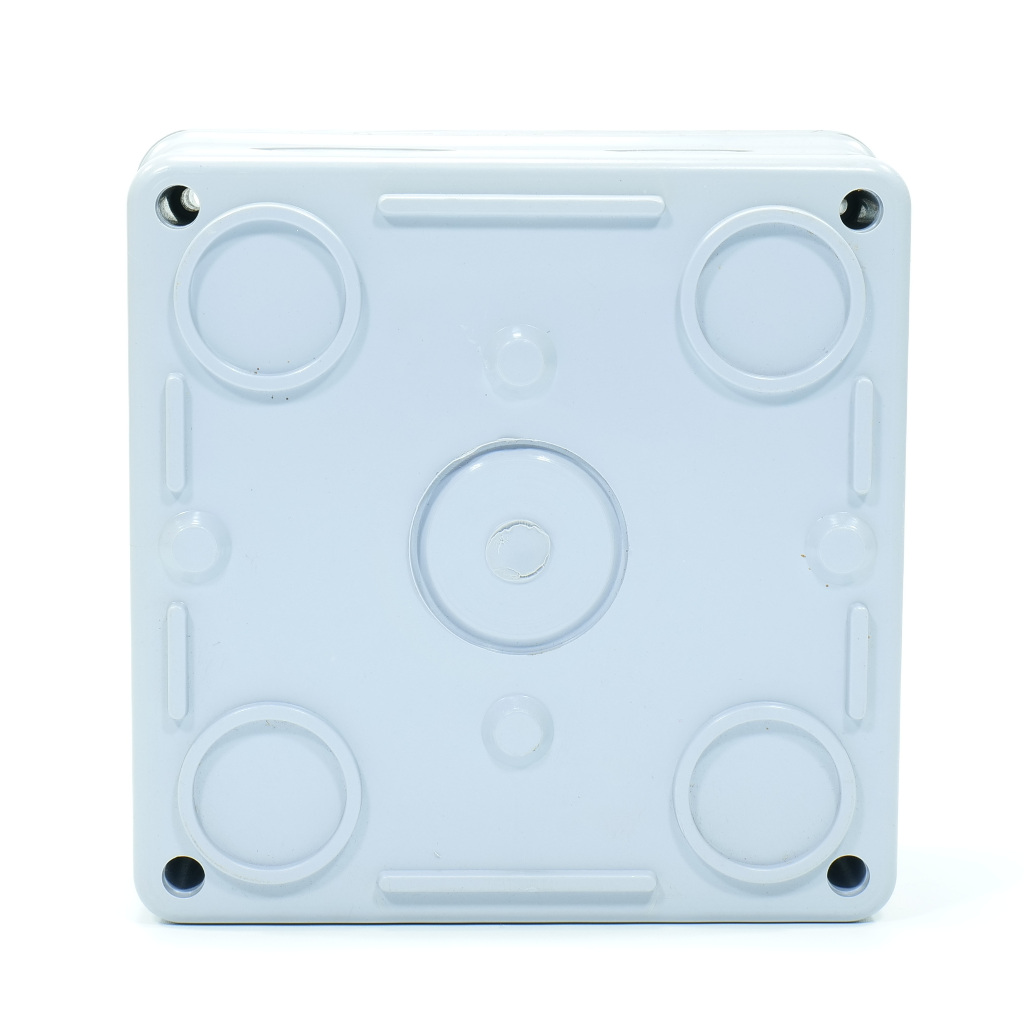 TTM กล่องพลาสติกกันน้ำ กล่องพักสาย ขนาด 4x4 รุ่น T202 TTM Plastic Box ...