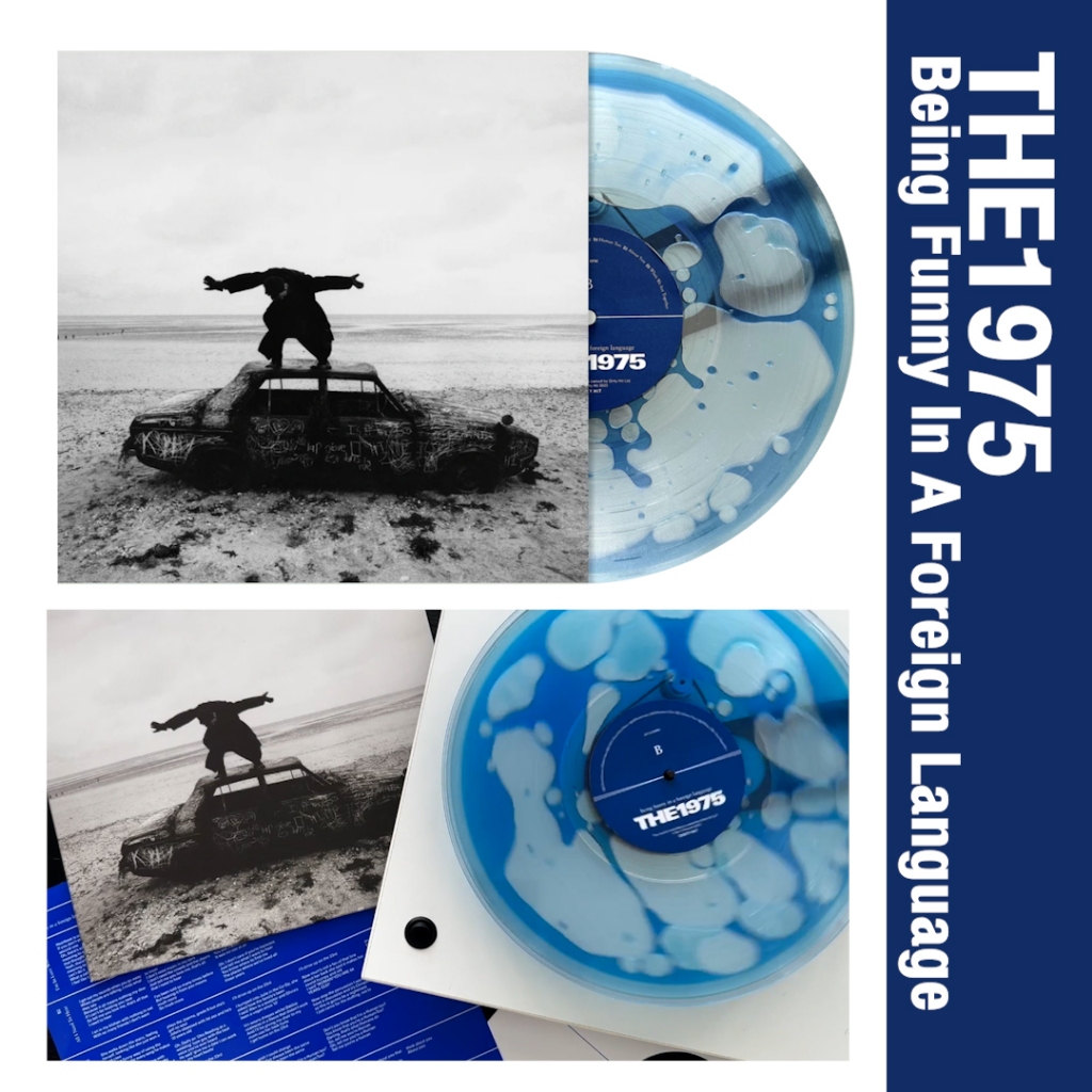 the1975 being funny 限定liquid vinyl The 1975 - Being Funny In A Foreign Language (Blue Liquid