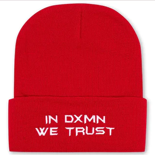 DXMN Clothing "IN DXMN WE TRUST" Beanie