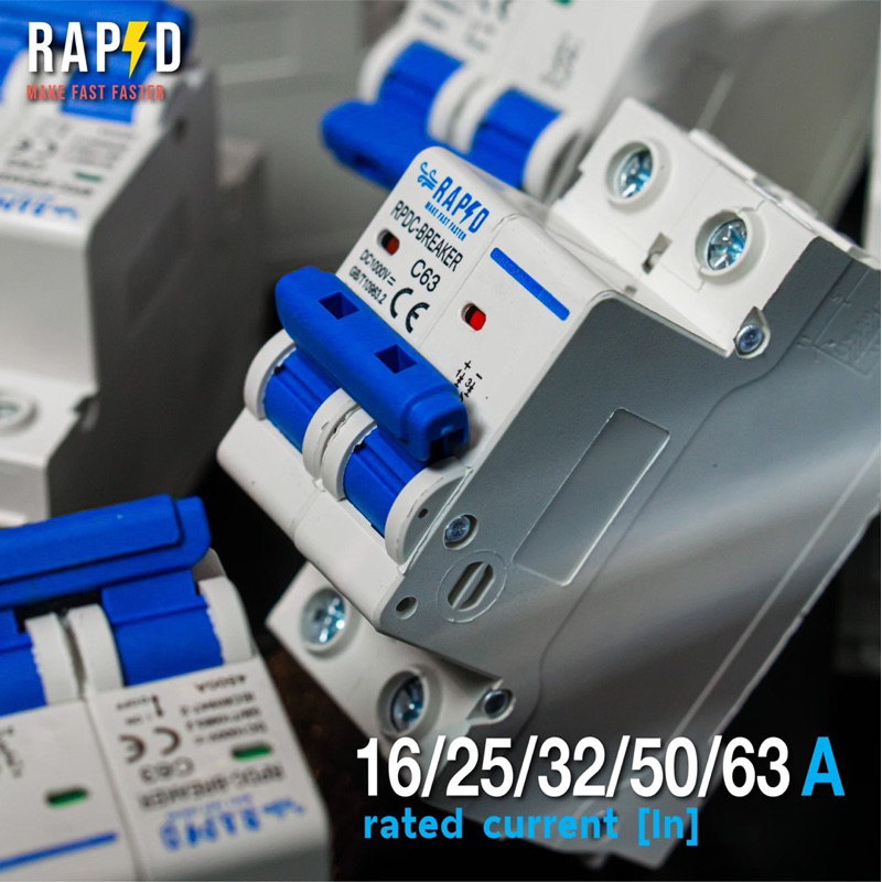 DC Breaker 2P 1000V 16A 25A 32A 50A 63A | Shopee Thailand