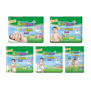 Babylove day&night เบบี้เลิฟกางเกง ยกลัง6แพ็ค ไซส์ S-XXL