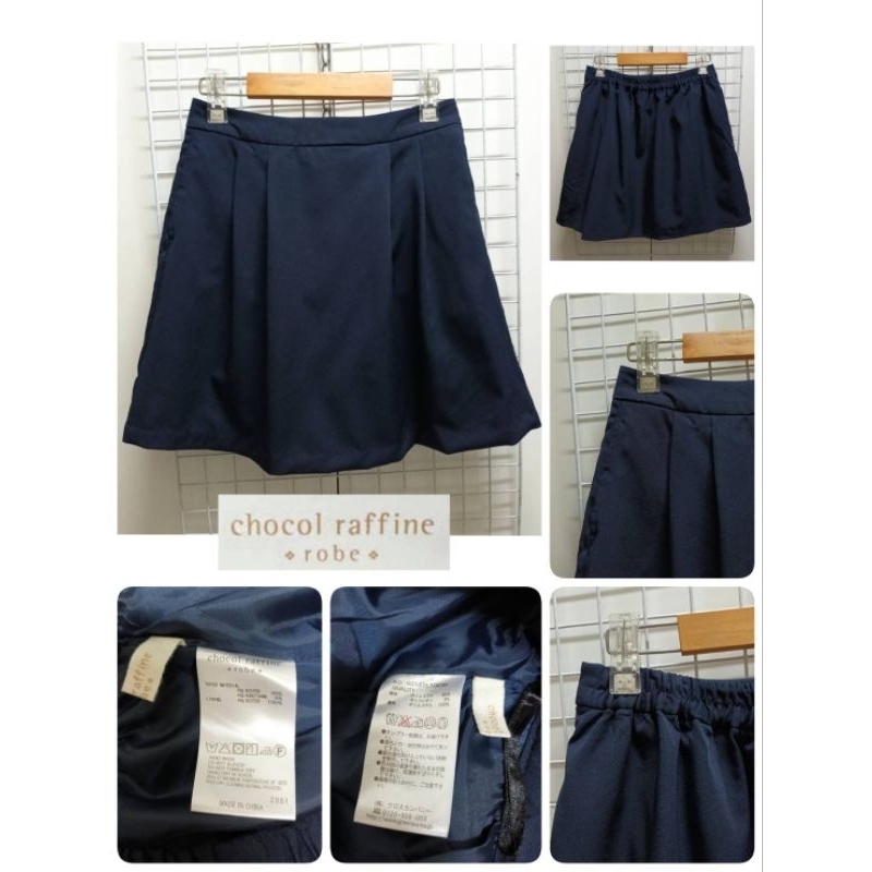 Chocol raffine robe กระโปรงสั้นมือสองญี่ปุ่น | Shopee Thailand