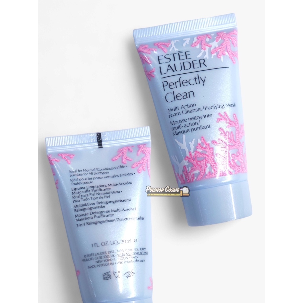ป้ายไทย Estee Lauder Perfectly Clean Multi-Action Foam Cleanser ...