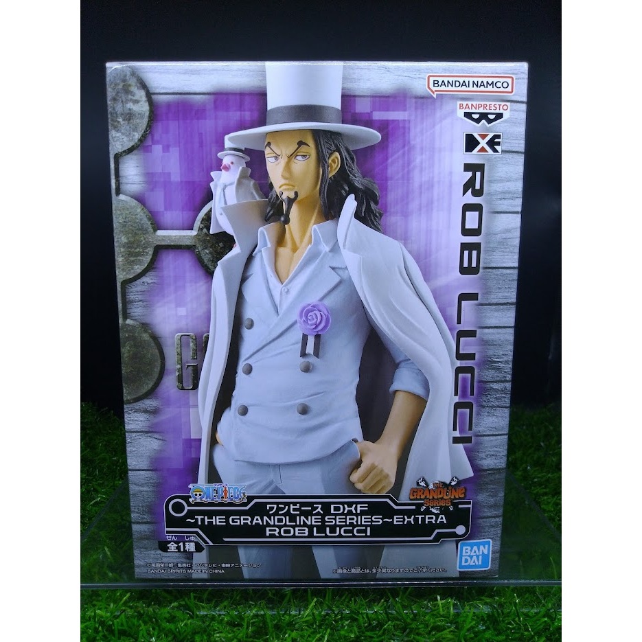 Banpresto One Piece DXF Grandline Extra - Rob Lucci, Figura Collezionabile 17 Cm