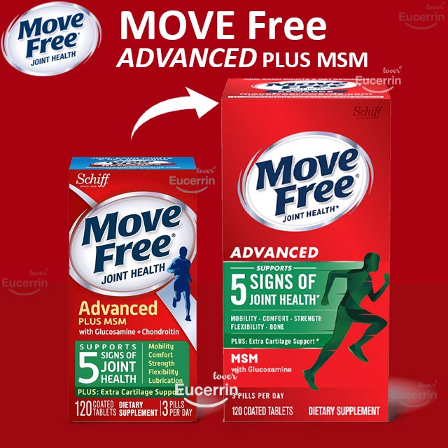 แท้จริง Schiff, Move Free, Advanced Plus MSM with Glucosamine ...