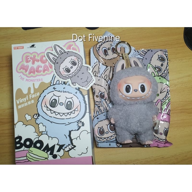 Labubu Sesame bean น้องแกะตัว เก็บในกล่อง ลาบูบู้ v1 สีเทา Shopee