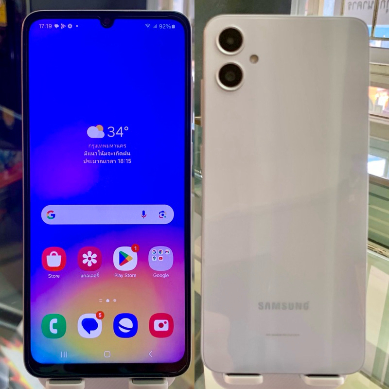 Samsung Galaxy A05 แรม 4 Gb รอม 128 Gb Android 14 | Shopee Thailand