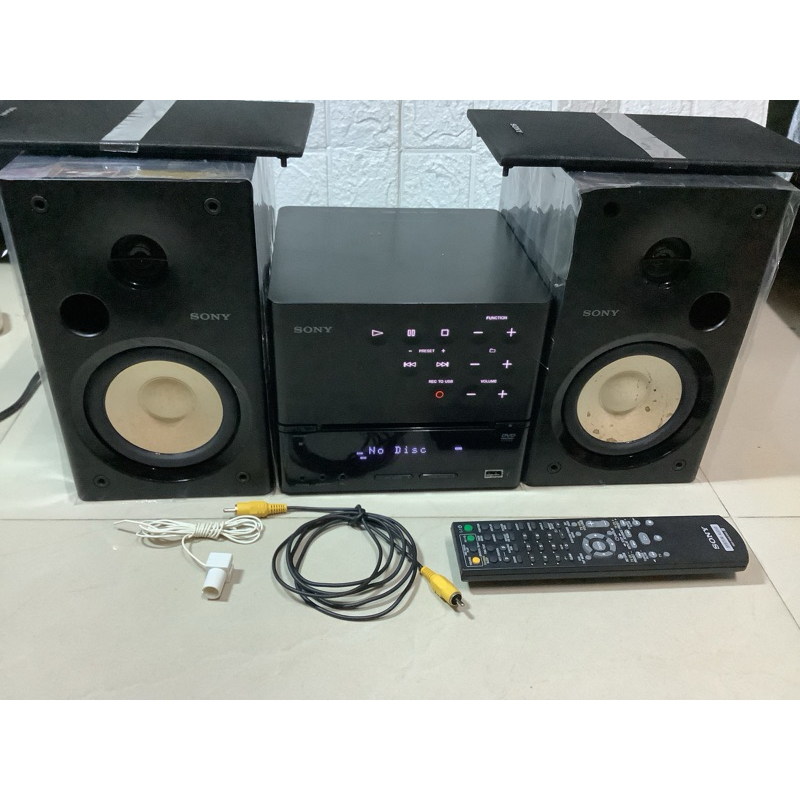 มือสอง มินิคอมโป SONY HCD-DH50R ตำหนิไม่อ่าน-เล่นแผ่น-DVD ,ที่ยังใช้ได้ ...