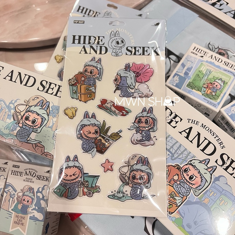 POPMART LABUBU ぶ シンガポール限定 HIDE AND SEEK
