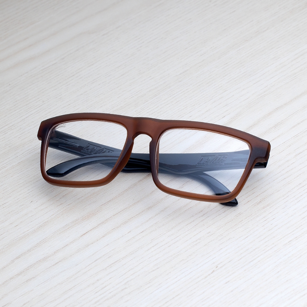 กรอบแว่น Yuckube รุ่น Lazor 2015 (RX) : รูทเบียร์-ขาดำ | Shopee Thailand
