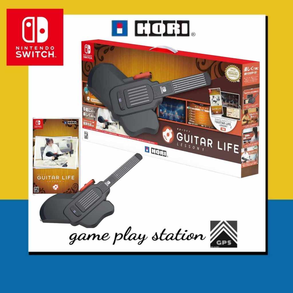 nintendo switch guitar life lesson 1 ( japanese ) | Shopee
