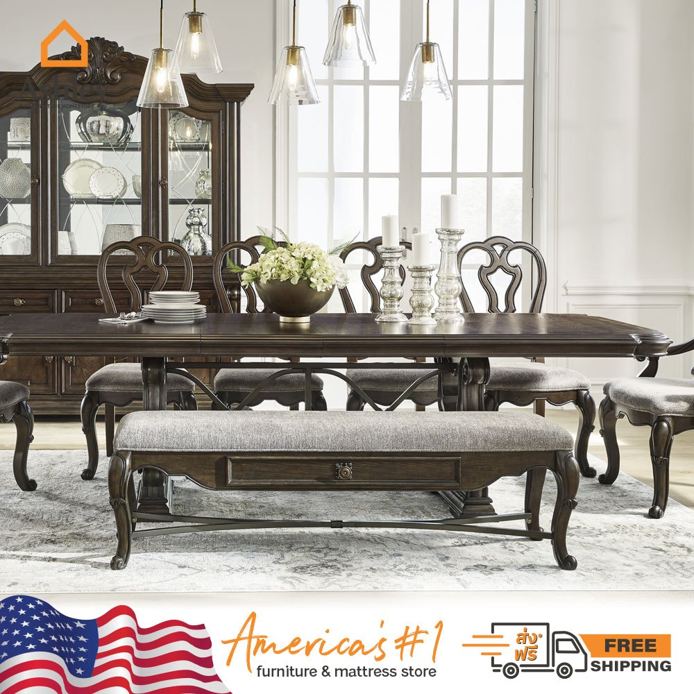 Ashley ม้านั่ง รุ่น MAYLEE 160 Bench with Drawer | Shopee Thailand