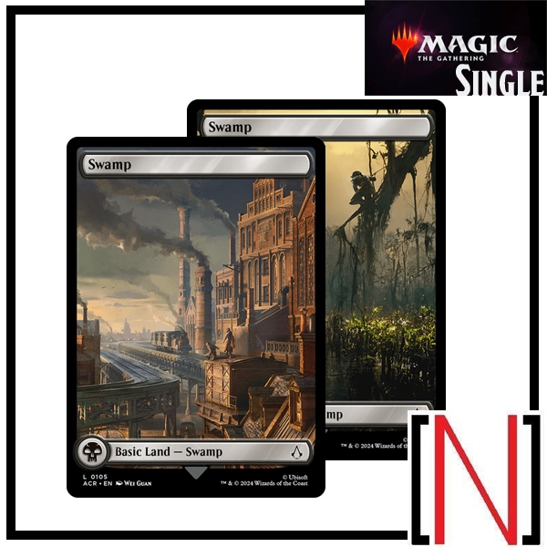 [MTG][Single][ACR] Swamp ระดับ Basic Land [ภาษาอังกฤษ] | Shopee Thailand