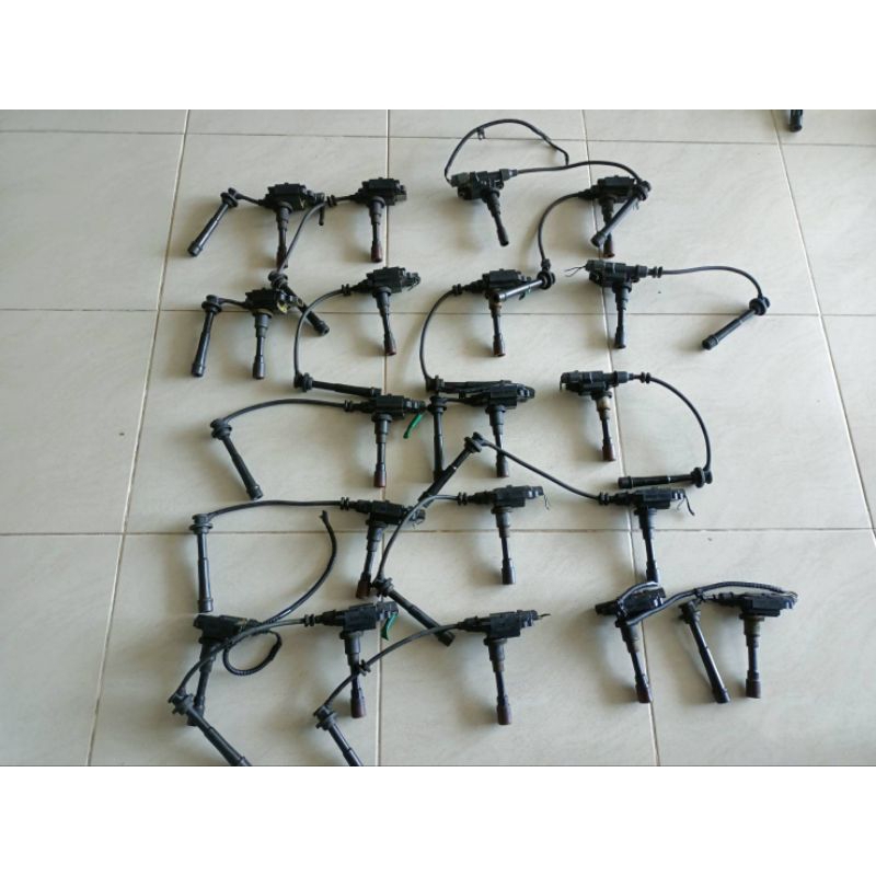 คอยล์จุดระเบิดรถยนต์ suzuki swift carry เครื่อง 1.5 1.6 พร้อมสายคอยล์ ...
