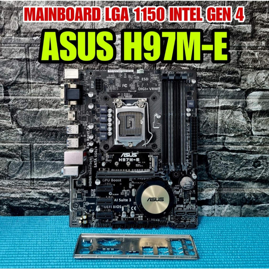 (ร้านในไทย) เมนบอร์ด 1150 รองรับ CPU INTEL GEN 4 ** มีของพร้อมส่งทันที ...