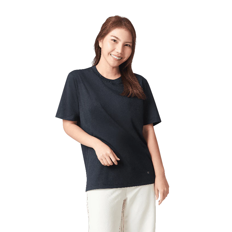 GQ Everyday T-Shirt เสื้อยืดผ้านุ่ม ยืดไม่ย้วย มี 17 สี คุณภาพเกินราคา ที่สุดแห่งความสบาย ระบายอากาศ ไม่มีป้ายคอ ไม่คัน thumbnail 6