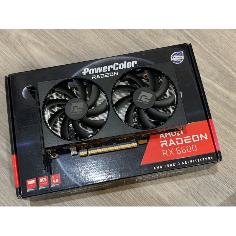 RX6600 8GB Powercolor Fighter มือ2 สภาพสวยใหม่ ปก.ไทยถึง 11/2024 ...