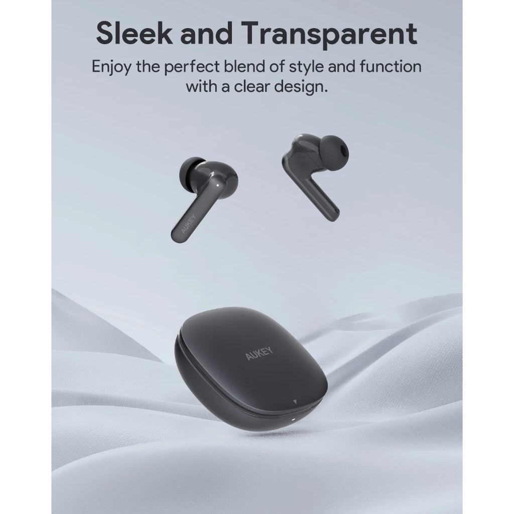 AUKEY EP-B2 หูฟังไร้สาย True Wireless In-Ear Bluetooth 5.4 With Hybrid ANC