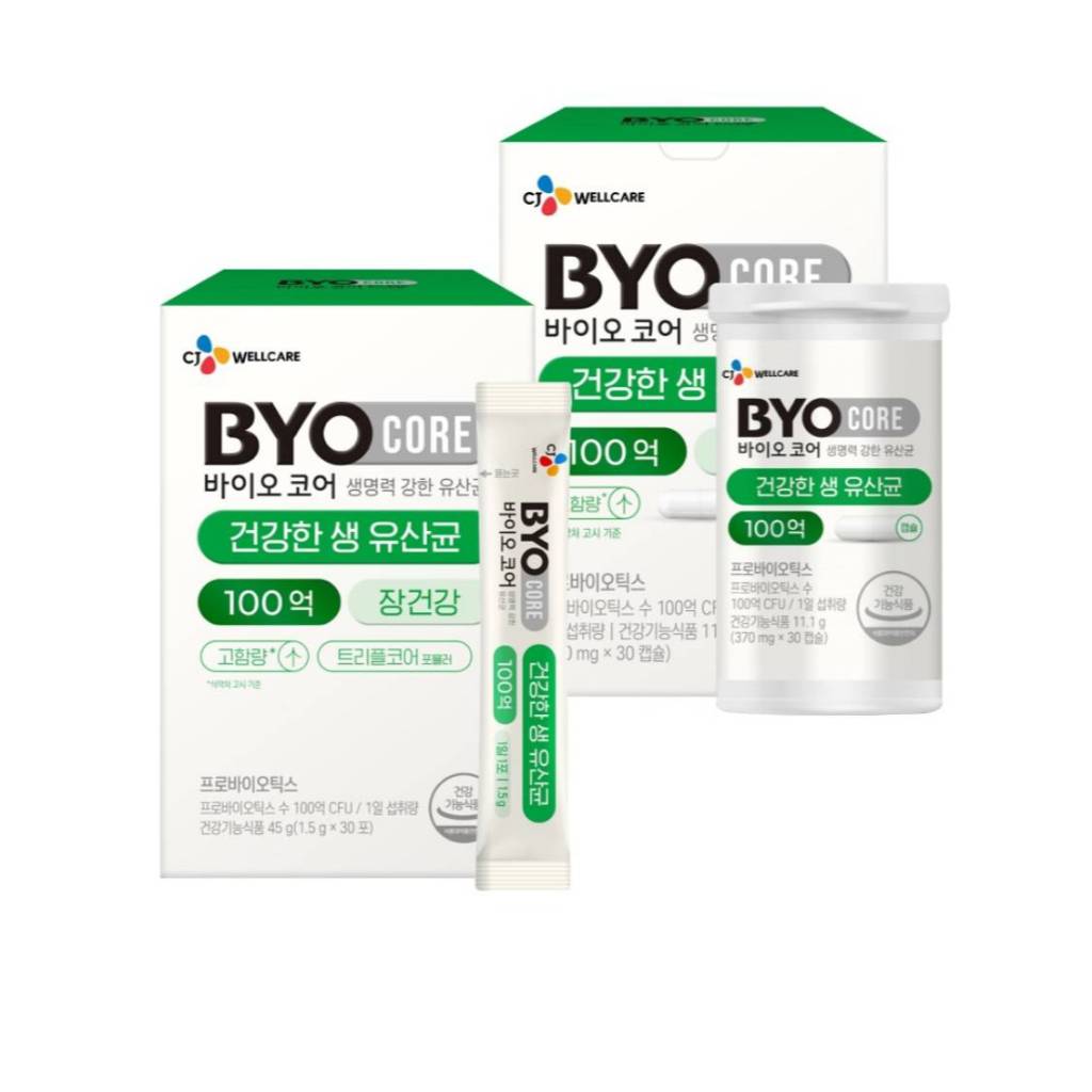 [สินค้าของแท้100% พร้อมส่ง] CJ BYOCORE : BYO CORE 100 Probiotic 30ซอง ...