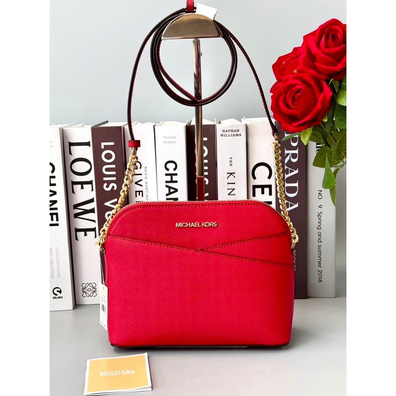 🎀(สด-ผ่อน) เอ็มแค Medium Logo Dome Crossbody Bag Shopee Thailand