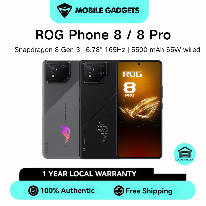 Global rom Asus ROG Phone 8 Pro / ROG Phone 8 Snapdragon 8 Gen 3 165Hz ...