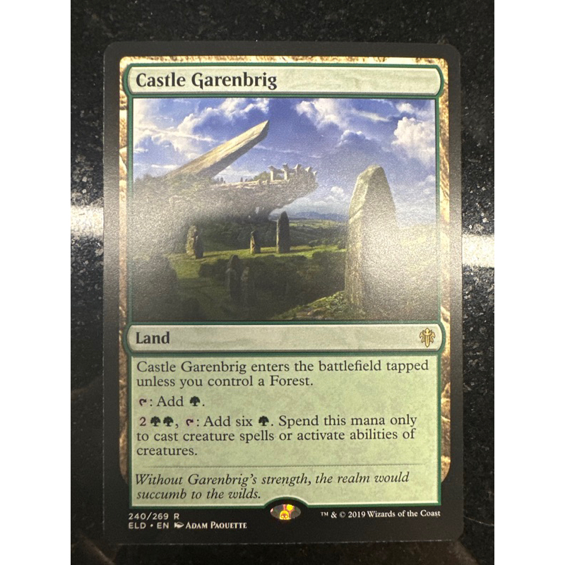 Magic The Gathering - Castle Garenbrig - Throne Of Eldraine Carta Singola Rara ELD - 5