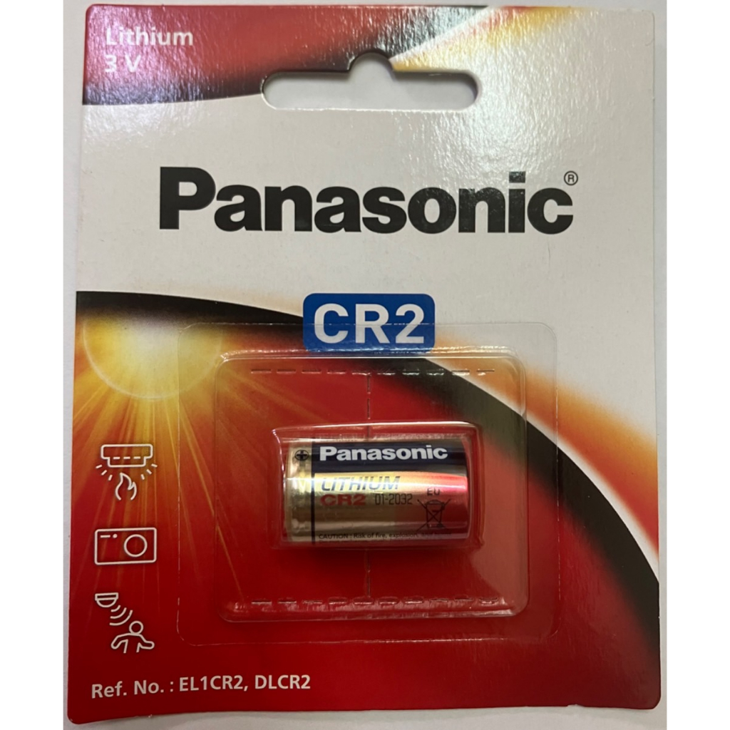 ภาพหน้าปกสินค้าถ่าน Panasonic CR-2W Lithium 3V. แท้100% (CR2) สำหรับกล้องฟิล์ม