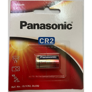 ภาพขนาดย่อของสินค้าถ่าน Panasonic CR-2W Lithium 3V. แท้100% (CR2) สำหรับกล้องฟิล์ม