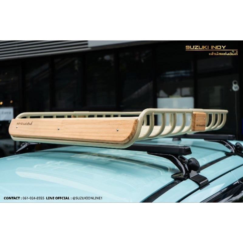 แร็คหลังคา rack ใส่ได้กับขาทุกรุ่น ออกแบบพิเศษ ผลิตโดยสำนักแต่งอินดี้ ...