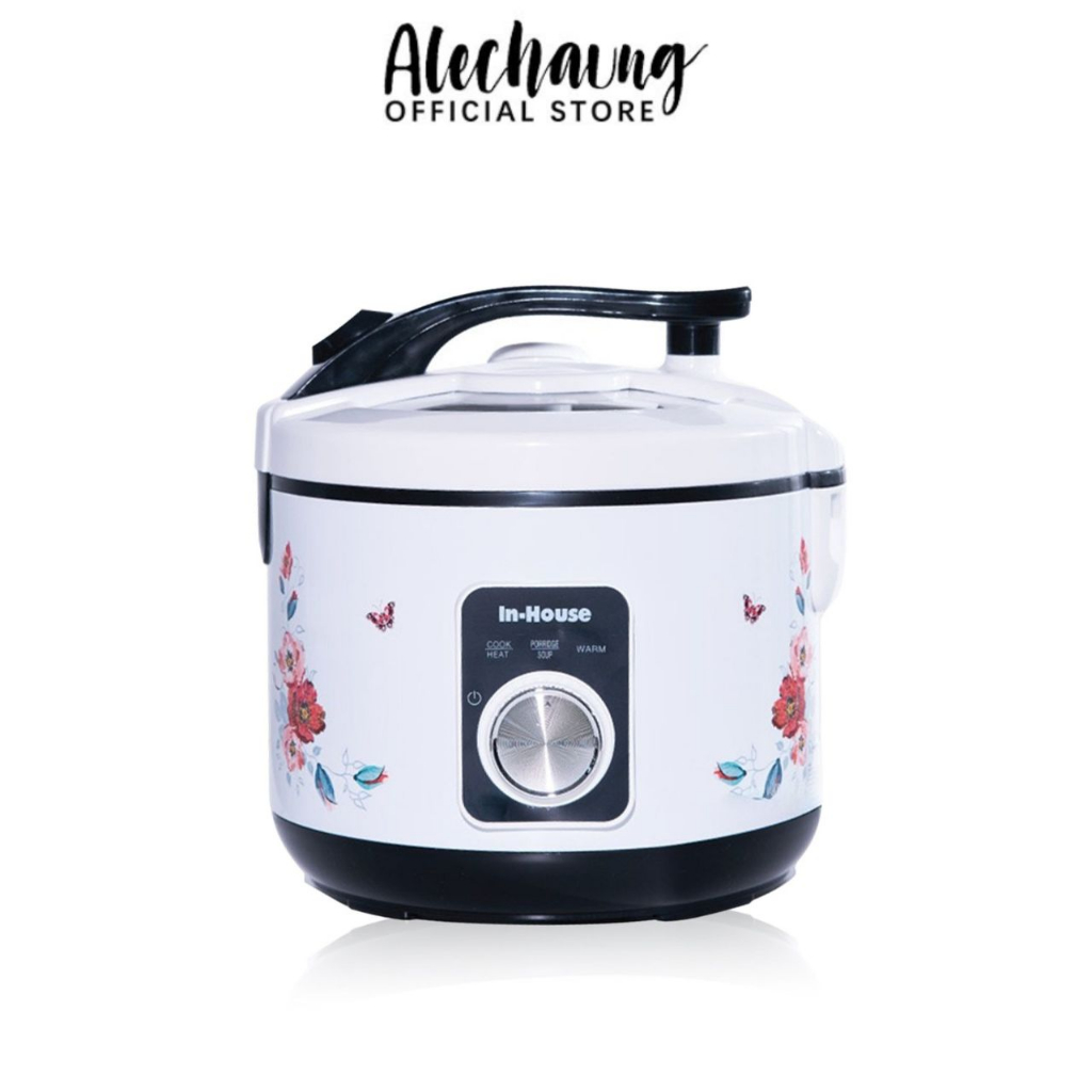 alechaung-หม้อหุงข้าว-พร้อมซึ้งนึ่งอาหาร-หม้อหุงข้าวไฟฟ้า-1-8-ลิตร-หม้อหุงข้าวระบบ-manual-หม้อหุงข้าวไฟฟ้าสำหรับ-3-4-คน