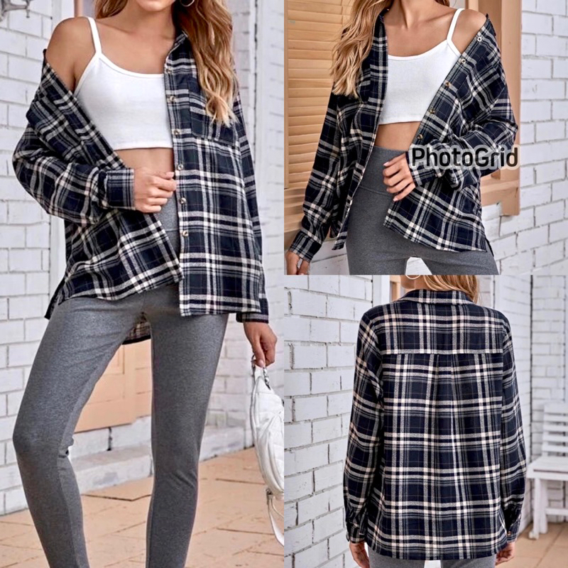 hollister-oversized-plaid-shirt