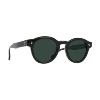 RAEN แว่นตากันแดด รุ่น ZELTI S762 RECYCLED BLACK/GREEN POLARIZED #49