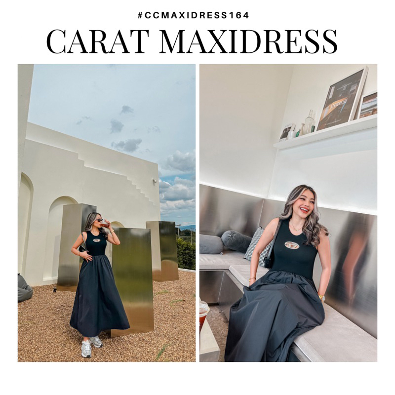 carat-maxidress-พร้อมส่ง-ลด5-เหลือ-713-บาท-จาก-750-บาท