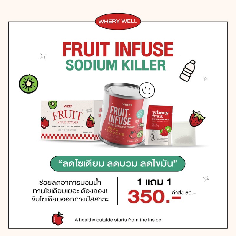 เซตทดลอง-น้ำผลไม้หมัก-whery-fruit-infuse-เวย์รี่-ขับโซเดียม-ลดบวม-จับคู่เซตกับเวย์โปรตีน-คอมบุชา