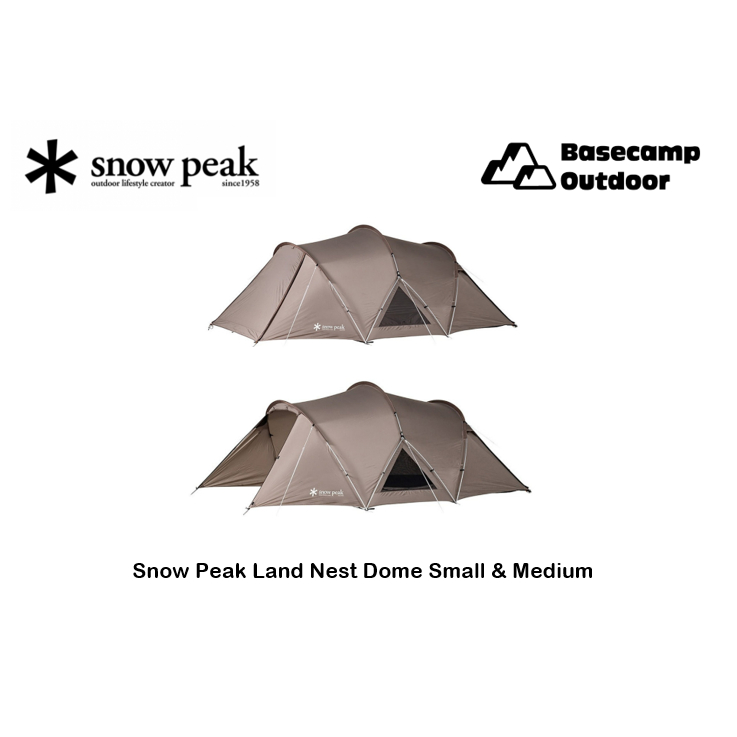 Snow Peak Land Nest Dome Small & Medium Shopee Thailand