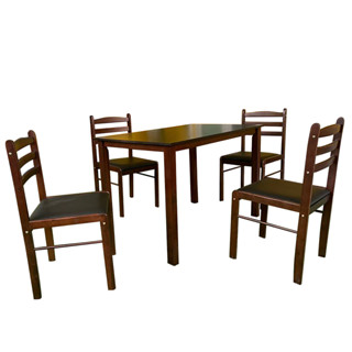 โปรโมชั่น : ลดอีก20%โค้ด20DDXOCT24 ชุดโต๊ะอาหารไม้ยางพารา 4ที่นั่ง ราคาประหยัด จัดส่งเป็นแพ็ค