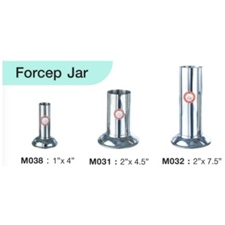 Forcep Jar Stainless