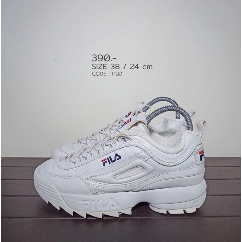 รองเท้า-fila-มือ2-สภาพดี-size-38-24-cm